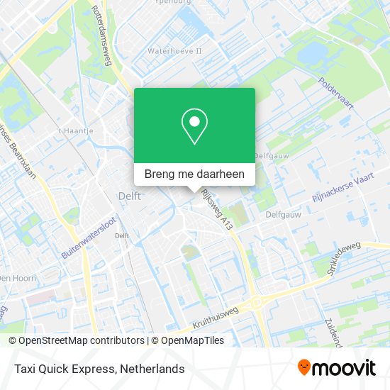 Taxi Quick Express kaart