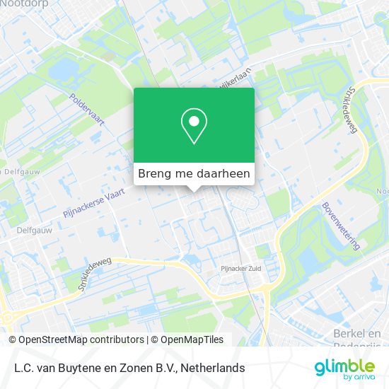 L.C. van Buytene en Zonen B.V. kaart