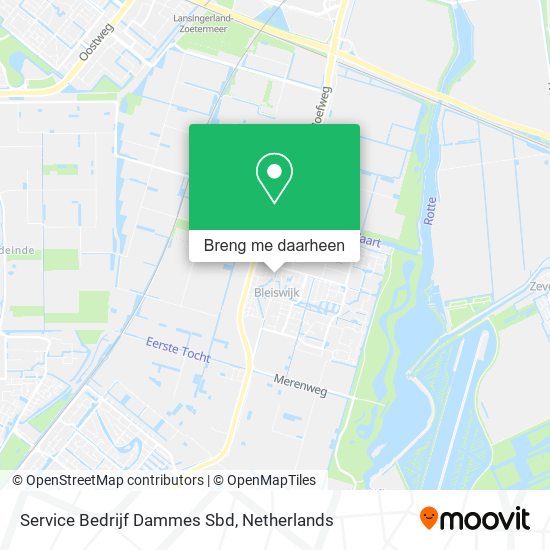 Service Bedrijf Dammes Sbd kaart