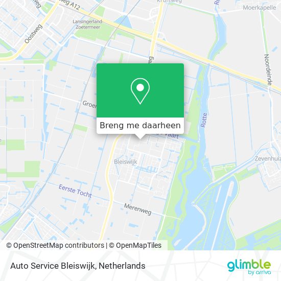 Auto Service Bleiswijk kaart