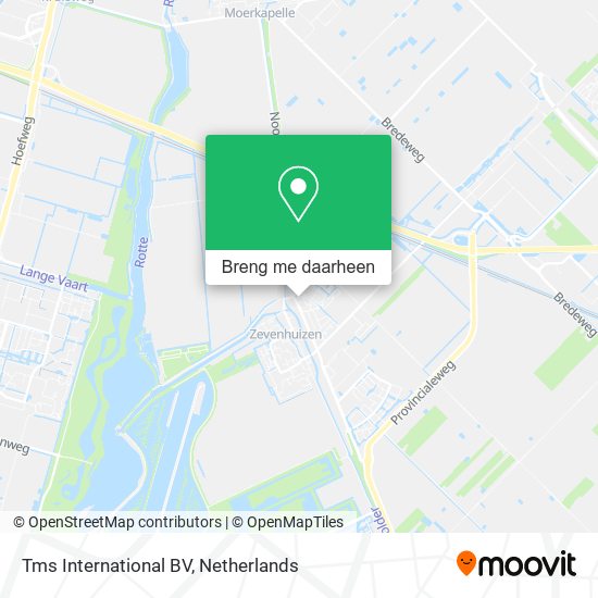 Tms International BV kaart