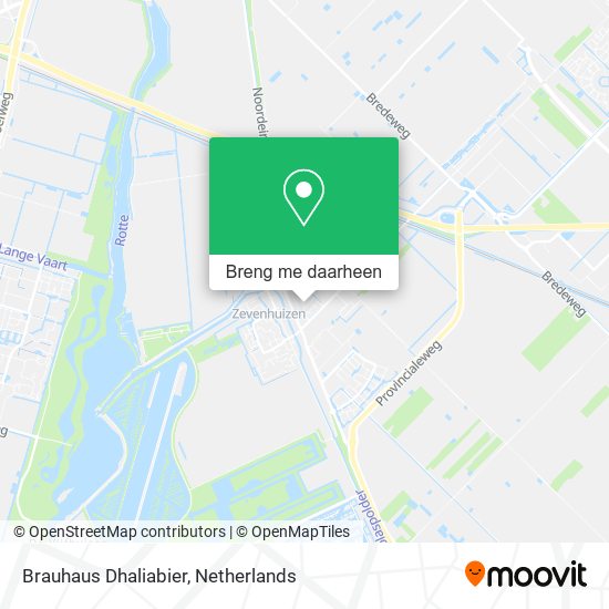 Brauhaus Dhaliabier kaart