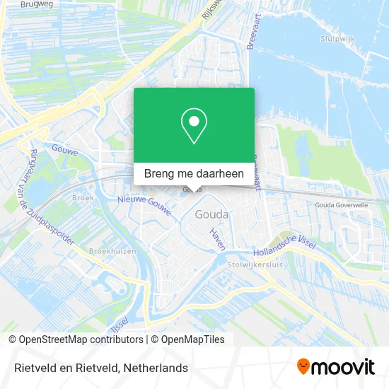 Rietveld en Rietveld kaart