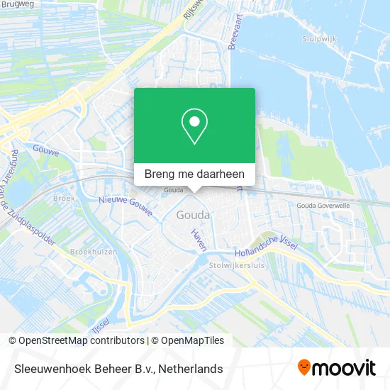 Sleeuwenhoek Beheer B.v. kaart