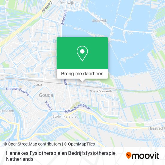 Hennekes Fysiotherapie en Bedrijfsfysiotherapie kaart