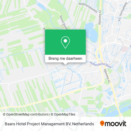 Baars Hotel Project Management BV kaart