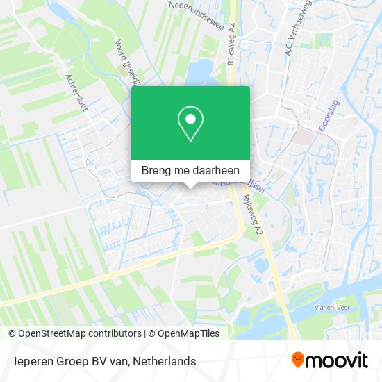 Ieperen Groep BV van kaart