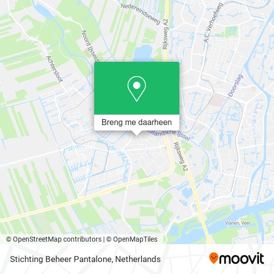 Stichting Beheer Pantalone kaart