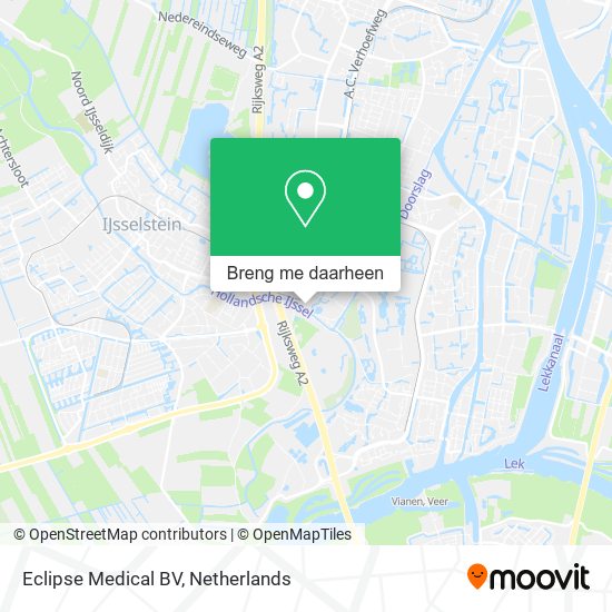 Eclipse Medical BV kaart