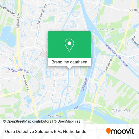 Quso Detective Solutions B.V. kaart