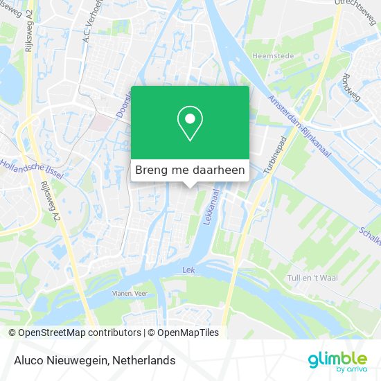 Aluco Nieuwegein kaart