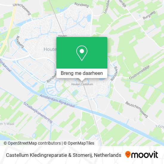 Castellum Kledingreparatie & Stomerij kaart