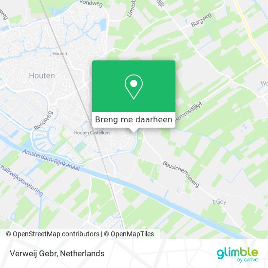 Verweij Gebr kaart