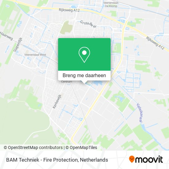 BAM Techniek - Fire Protection kaart