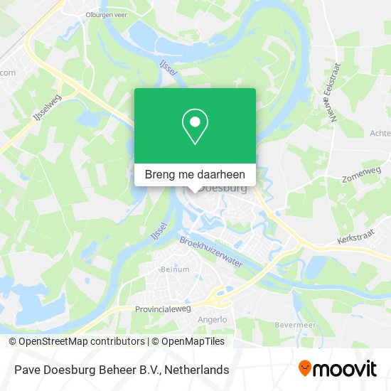 Pave Doesburg Beheer B.V. kaart