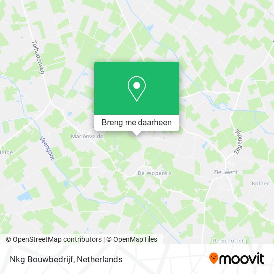 Nkg Bouwbedrijf kaart