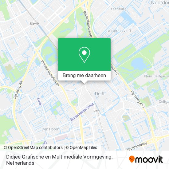 Didjee Grafische en Multimediale Vormgeving kaart