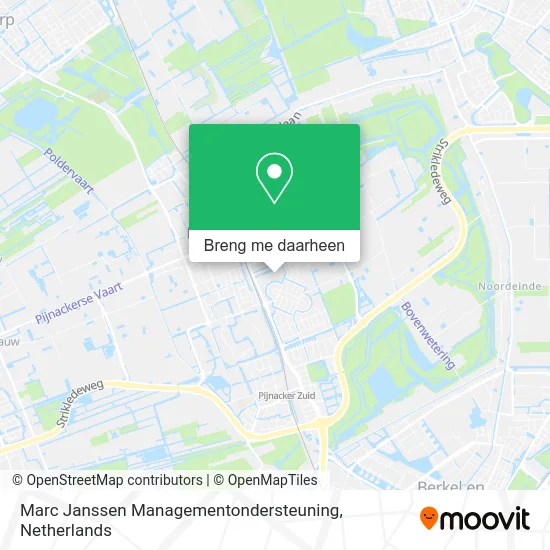 Marc Janssen Managementondersteuning kaart