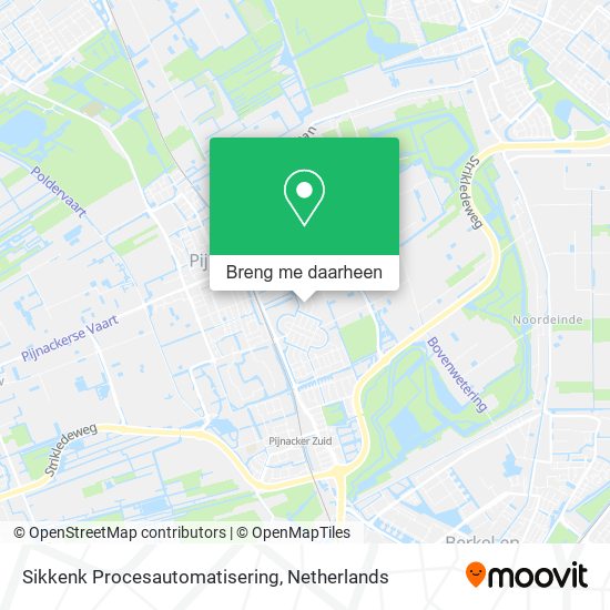 Sikkenk Procesautomatisering kaart