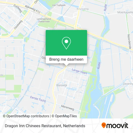 Dragon Inn Chinees Restaurant kaart