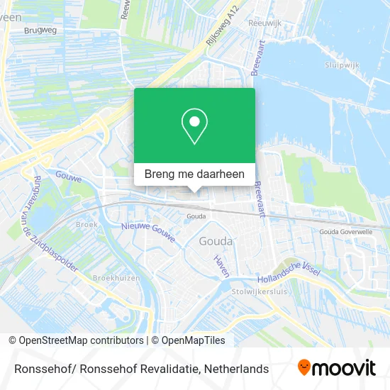 Ronssehof/ Ronssehof Revalidatie kaart