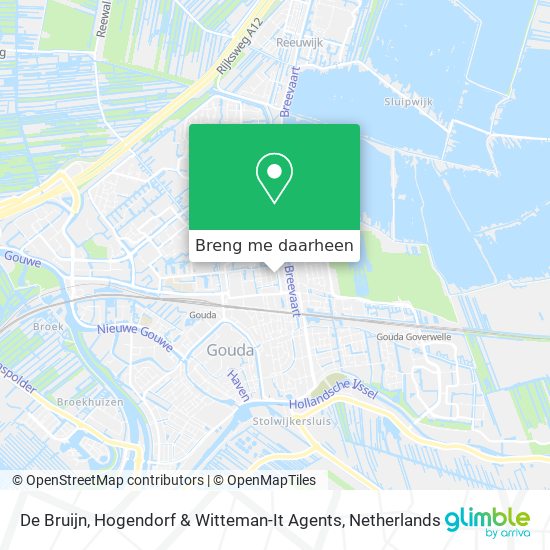 De Bruijn, Hogendorf & Witteman-It Agents kaart