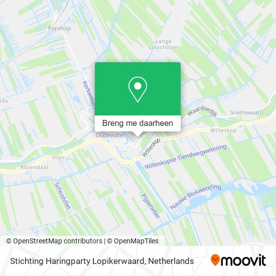 Stichting Haringparty Lopikerwaard kaart