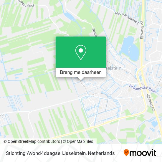 Stichting Avond4daagse IJsselstein kaart