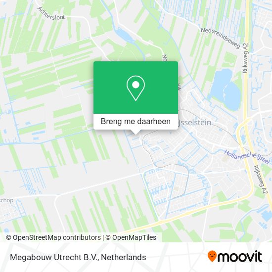 Megabouw Utrecht B.V. kaart