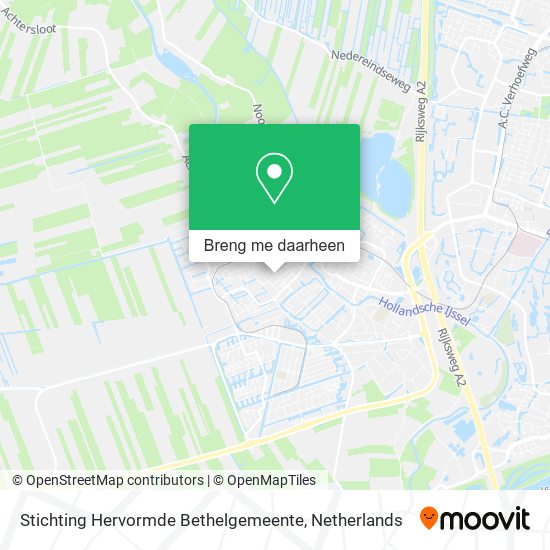 Stichting Hervormde Bethelgemeente kaart