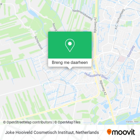 Joke Hooiveld Cosmetisch Instituut kaart