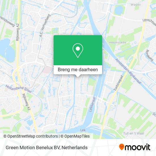 Green Motion Benelux BV kaart