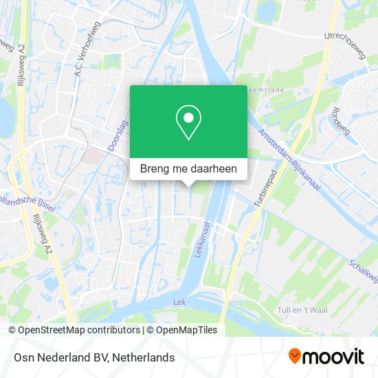 Osn Nederland BV kaart