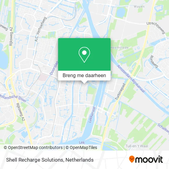 Shell Recharge Solutions kaart