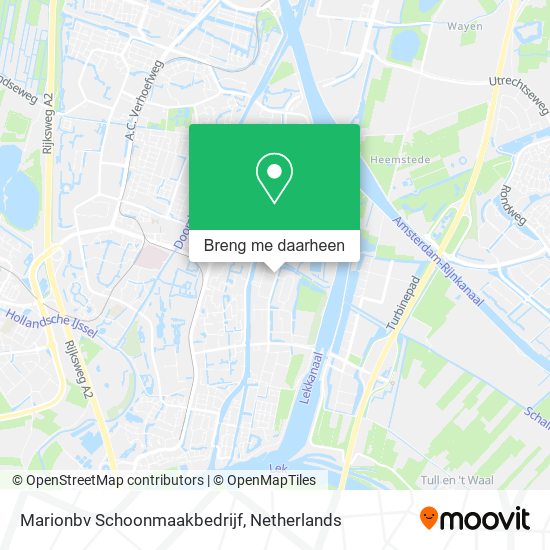 Marionbv Schoonmaakbedrijf kaart