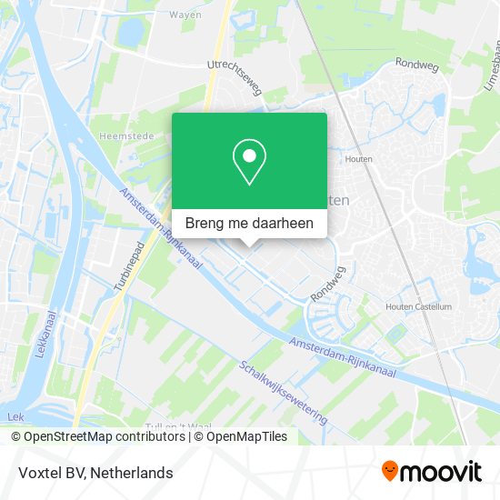 Voxtel BV kaart