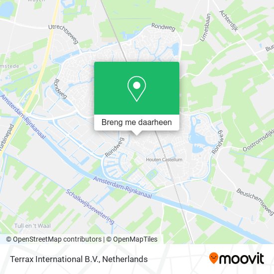Terrax International B.V. kaart