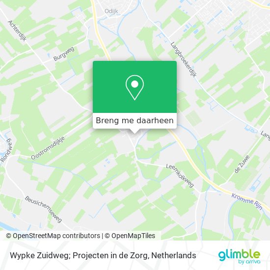 Wypke Zuidweg; Projecten in de Zorg kaart