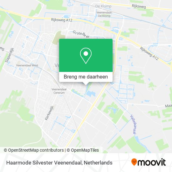 Haarmode Silvester Veenendaal kaart