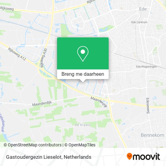 Gastoudergezin Lieselot kaart