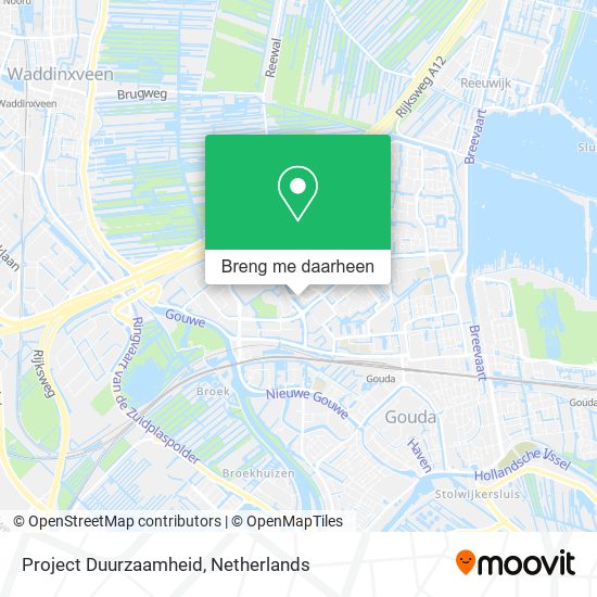 Project Duurzaamheid kaart