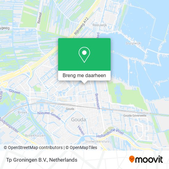 Tp Groningen B.V. kaart