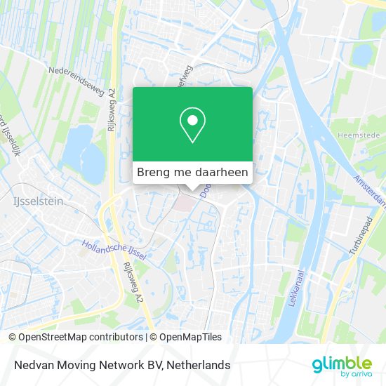 Nedvan Moving Network BV kaart