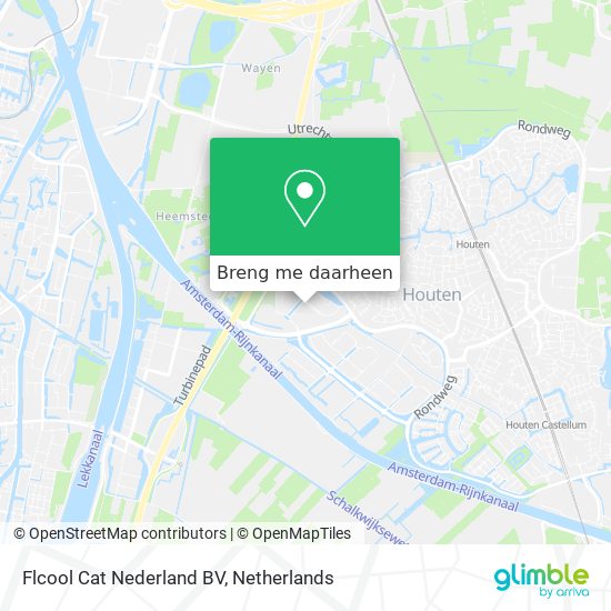 Flcool Cat Nederland BV kaart