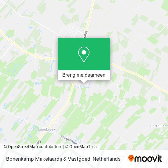 Bonenkamp Makelaardij & Vastgoed kaart