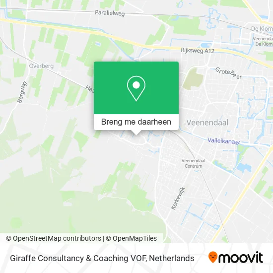 Giraffe Consultancy & Coaching VOF kaart