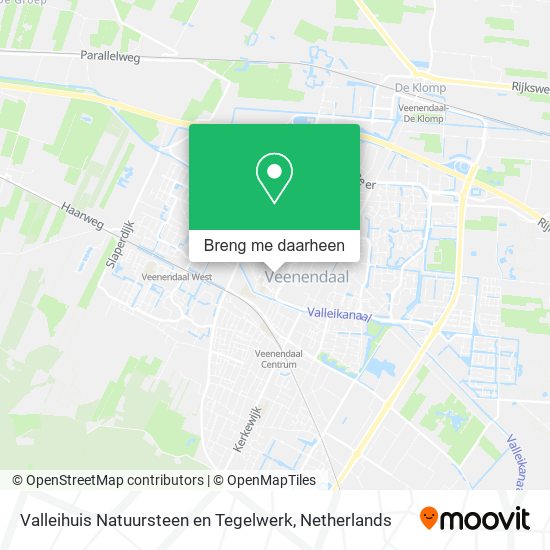 Valleihuis Natuursteen en Tegelwerk kaart