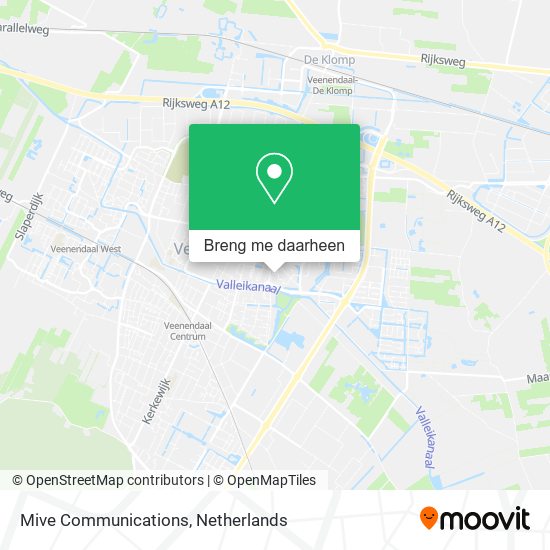 Mive Communications kaart