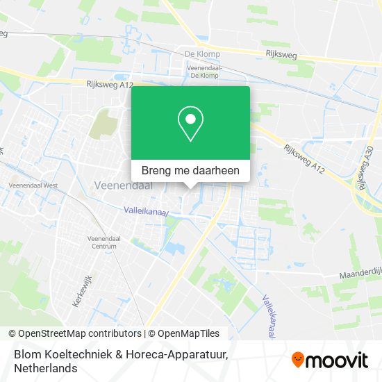 Blom Koeltechniek & Horeca-Apparatuur kaart