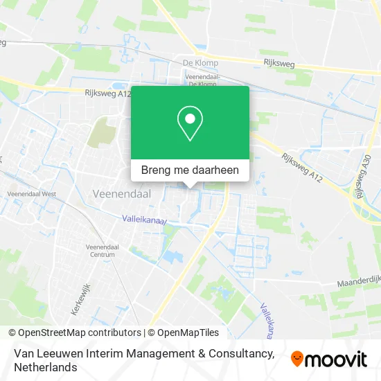 Van Leeuwen Interim Management & Consultancy kaart